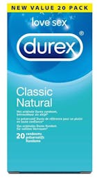 Durex Condooms Classic Natural 20 Stuks