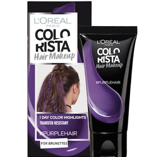 Colorista 1 Haarkleuring Hair Makeup Purplehair |