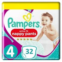 Pampers premium protection active fit pants grosse 4 32 windelhose