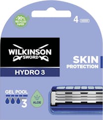 Wilkinson Men Hydro 3 Skin Protection Navulmesjes 4 Stuks