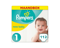 Pampers New Baby Luiers Maat 1- 112 Luiers