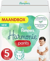 Pampers Harmonie Pants Maat 5 - 112 Luierbroekjes Maandbox