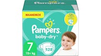 Pampers Baby Dry Maat 7 - 128 Luiers Maandbox