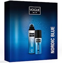 Vogue Men Nordic Blue Box Douche & Deo Geschenkset