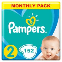 Pampers Active New Baby Luiers Maat 2 - 152 Luiers