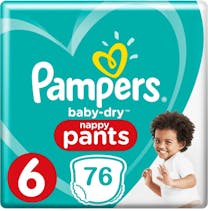Pampers Baby Dry Nappy Pants Große 6 - 76 Windelhosen