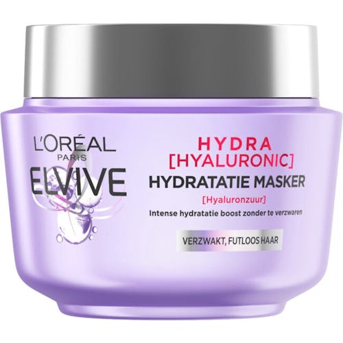 Creatie geduldig terrorisme L'Oréal Elvive Haarmasker Hydra Hyaluronic Hydratatie 300 ml |  PostDrogist.nl