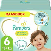 Pampers Premium Protection Maat 6 - 138 luiers Maandbox