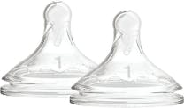 Dr. Brown's Options+ Anti-Kolik-Flaschennippel Stufe 1 für Weithalsflaschen 2 Stück