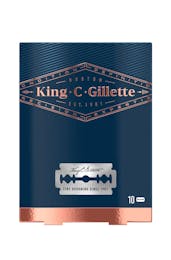 Gillette King C. Double Edge Scheermesjes 10 stuks