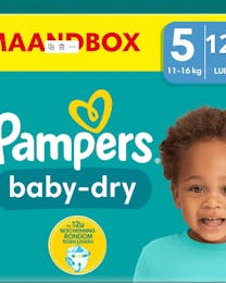 Pampers Baby Dry Maat 5 - 120 Luiers Maandbox