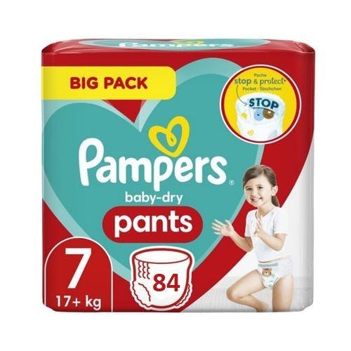 stromen Psychologisch Allergie Pampers Baby Dry Pants Maat 7 - 84 Luierbroekjess | Onlineluiers.com