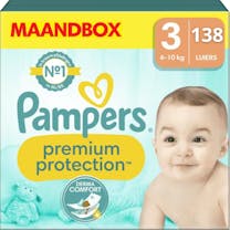 Pampers - Premium Protection Luiers Maat 3 - 138 Luiers Maandbox