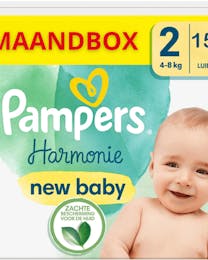 Pampers Harmonie Maat 2 - 156 Luiers Maandbox