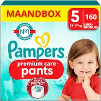 Pampers Premium Care Pants Maat 5 - 160 Luierbroekjes Maandbox