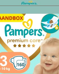 Pampers Premium Care Maat 3 - 160 luiers Maandbox