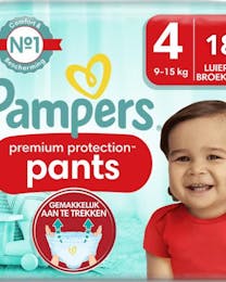 Pampers Premium Protection Pants Maat 4 - 18 Luierbroekjes
