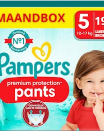 Pampers Premium Protection Pants Maat 5 - 192 Luierbroekjes Maandbox