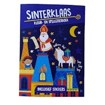 Sinterklaas Kleur en Spelletjesboek A4