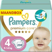 Pampers Premium Care Größe 4 - 208 Windeln Monatsbox	