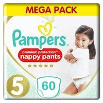 Pampers Premium Protection Nappy Pants  Maat 5 - 60 Luierbroekjes