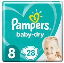 Pampers Baby Dry Maat 8 - 28 Luiers