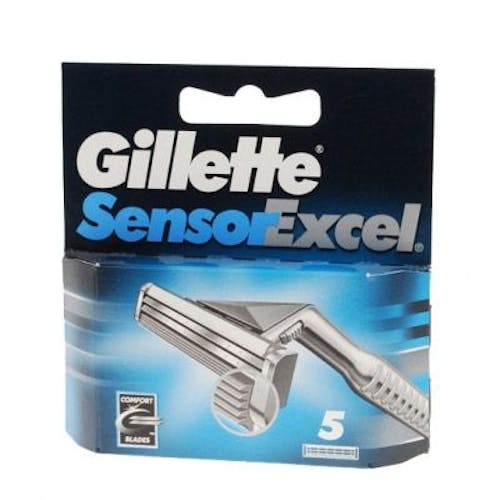 zacht bestellen Buik Gillette Sensor Excel Scheermesjes 5 stuks | PostDrogist.nl