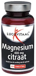 Lucovitaal magnesium zitrat 400mg 60 tabletten