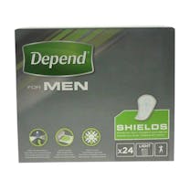 Depend For Men Shields - 24 Stuks