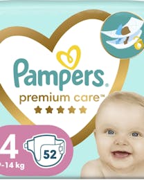 Pampers Premium Care Maat 4 - 52 Luiers	