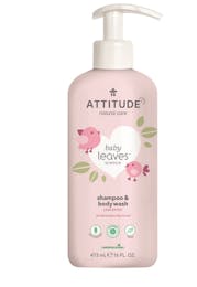 Attitude Baby Leaves 2-in-1 Hair and Body Foaming Wash 473 ml