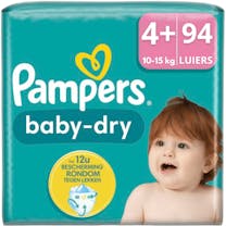 Pampers Baby Dry Maat 4+ - 94 Luiers 