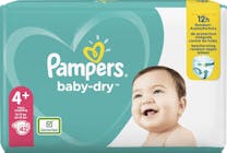 Pampers Baby Dry Maat 4+ - 42 Luiers	