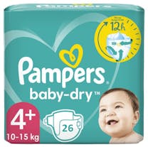 Pampers Baby Dry Maat 4+ - 32 Luiers