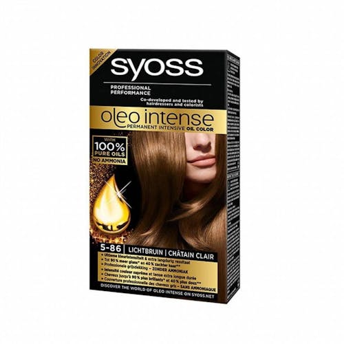Syoss Oleo Permanente Haarkleuring 5-86 Licht |