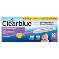 Clearblue ovulationstest stick 10 stuck