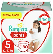 Pampers Premium Protection Pants Maat 5 - 180 Luierbroekjes Maandbox