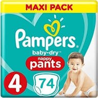 Pampers Baby Dry Pants Große 4 - 74 Windelhosen