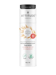 Attitude Oatmeal Sensitive Natural Care Mineral Sunscreen Face Stick Sonnenschutzmittel SPF30 