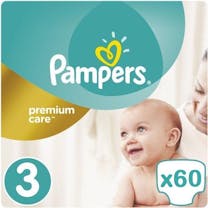 Pampers Premium Care Größe 3 - 60 Windeln 
