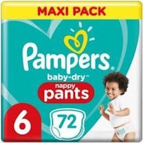 Pampers Baby Dry Pants maat 6 - 72 stuks