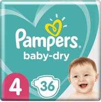 Pampers Baby Dry Maat 4 -36 Luiers