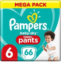 Pampers Baby Dry Pants Maat 6 - 66 Luierbroekjes