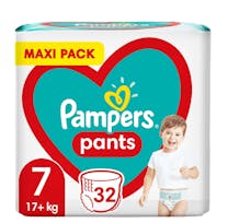 Pampers Baby Dry Pants Größe 7 - 32 Windelhosen	