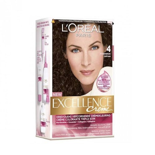 L'Oréal Paris Excellence Crème Haarkleuring 4 | PostDrogist.nl