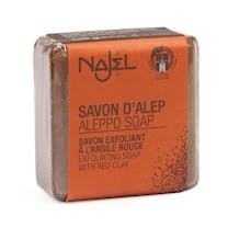 Najel seife quadrat 100 gramm red clay