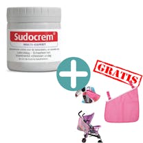 Sudocrem Multi Expert 125 Gram + Gratis Tasje Voor Kinderwagen Roze