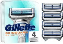 Gillette SkinGuard Sensitive Scheermesjes 4 Navulmesjes