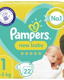 Pampers Premium Protection New Baby Maat 1 - 22 Luiers