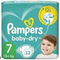Pampers Baby Dry Maat 7 - 32 Luiers